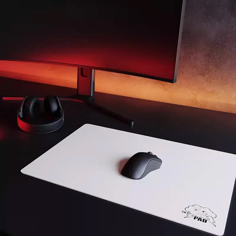 Mouse Pad Blank Sublimation - Black And White Glass Mouse Pad