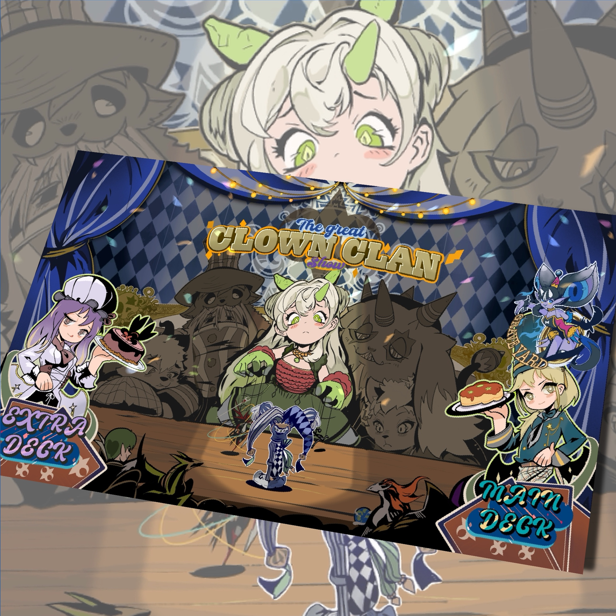 Original DIY P5 Art Style Yugi - Door Mat Blank ulasan dan harga