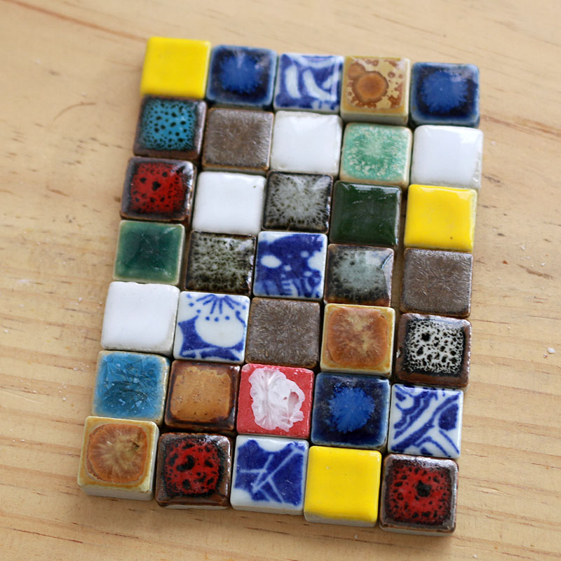 100g 200gDIY Ceramic Mosaic Fr - Ceramic Tile Blank ulasan dan harga