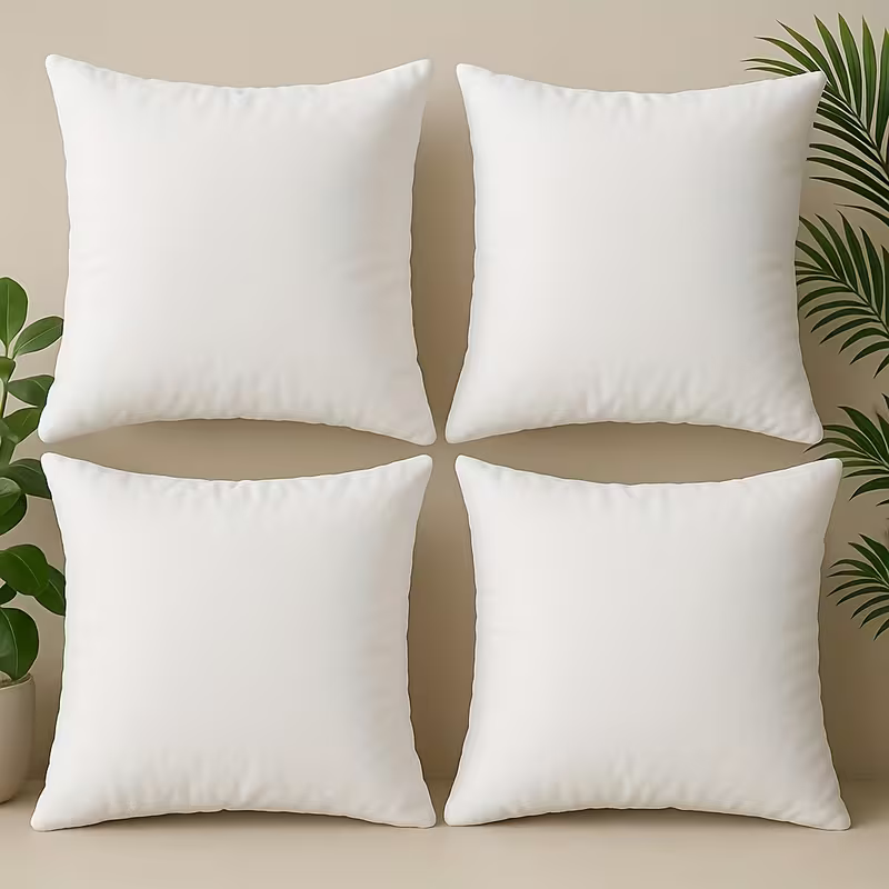 Pure White Modern Style Pillow - Pillow Cover Sublimation ulasan dan harga