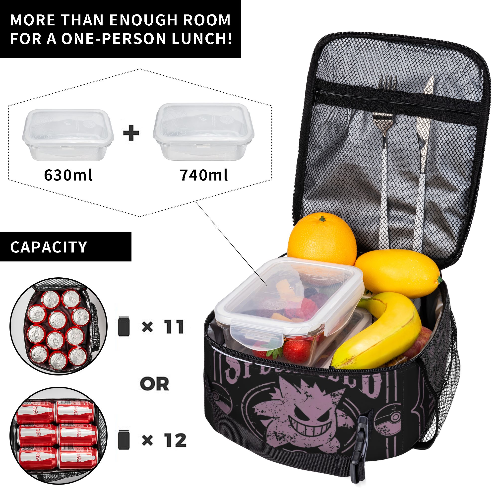 Gengar The Spooky Pokemon Insu - Tote Bag Sublimation ulasan dan harga
