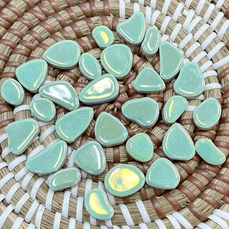 50g Porcelain DIY irregular Ph - Ceramic Tile Blank ulasan dan harga