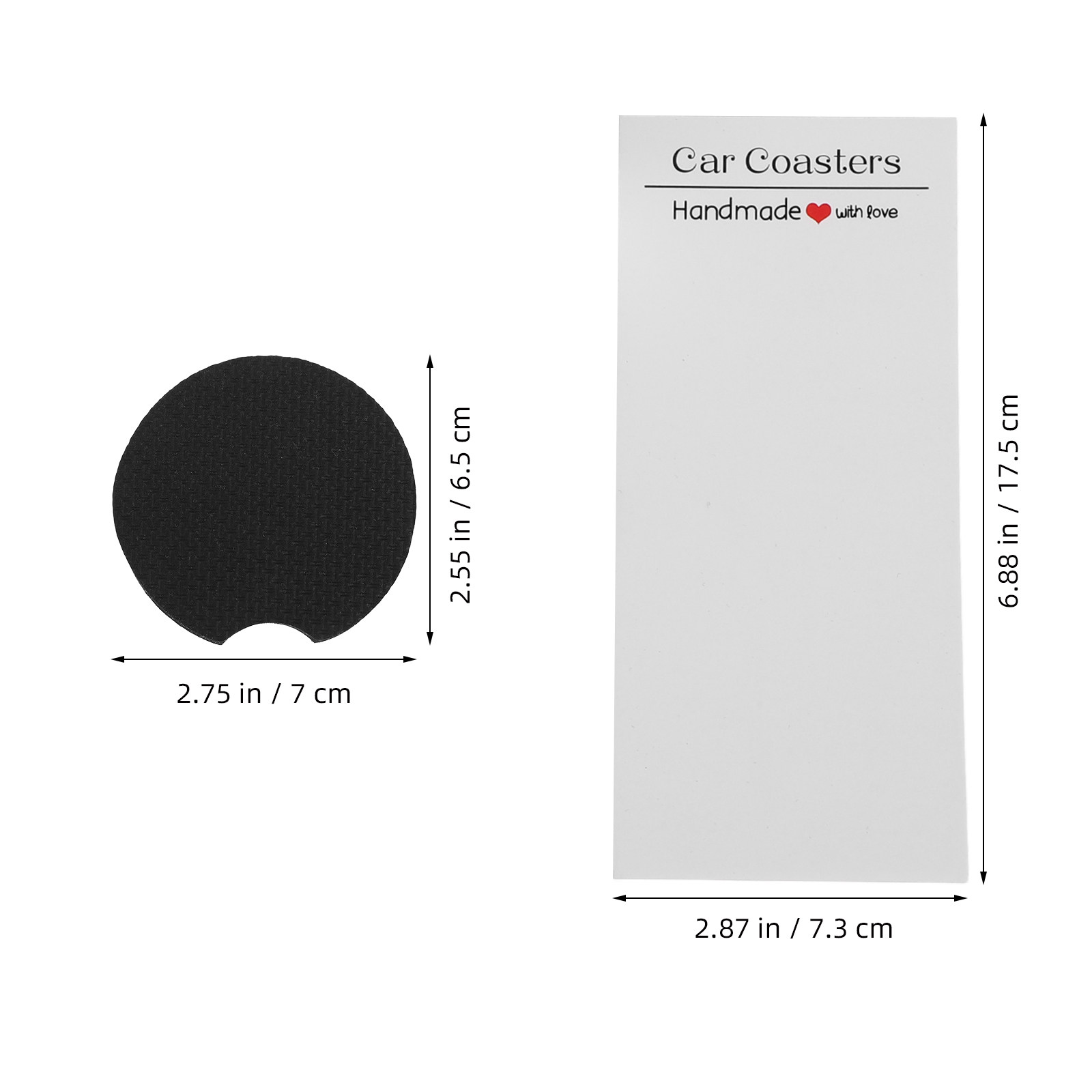 1Set Sublimation Blank Car Coa - Coaster Sublimation Blank ulasan dan harga