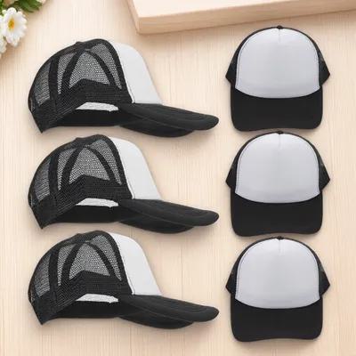 10Pcs Blank Baseball Caps Mesh - Hat Sublimation Blank ulasan dan harga