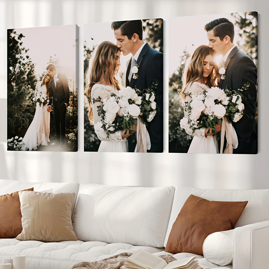 2D Flat, 3pcs 3pcs Personalize - Canvas Wrap Ready ulasan dan harga