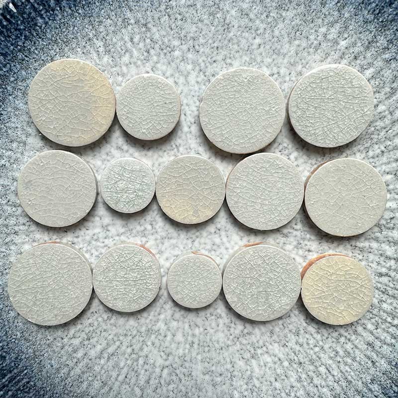 Taobao 100g Circular Ceramic M - Ceramic Tile Blank ulasan dan harga
