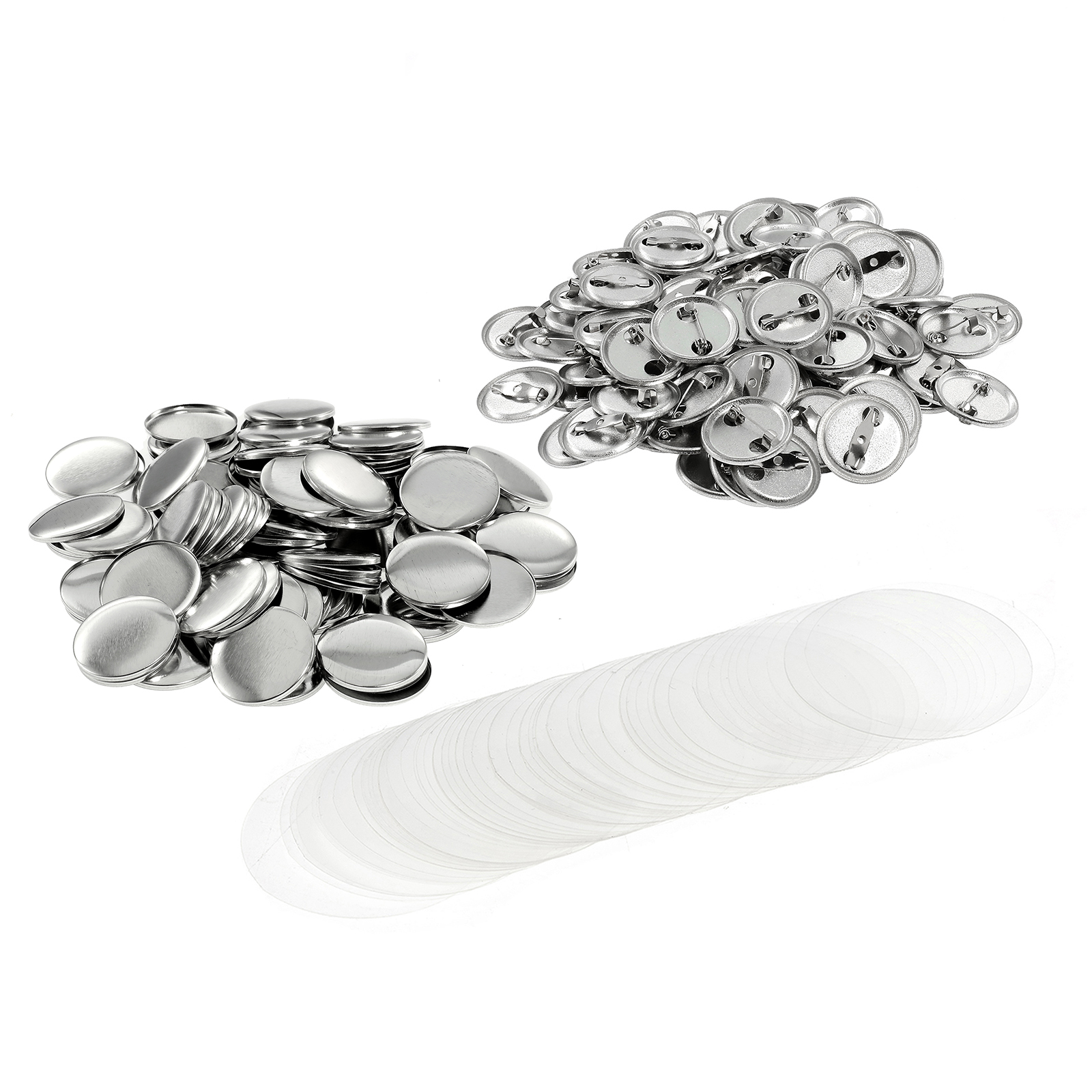 100PCS Metal Back Badge Button - Button Badge Blank ulasan dan harga