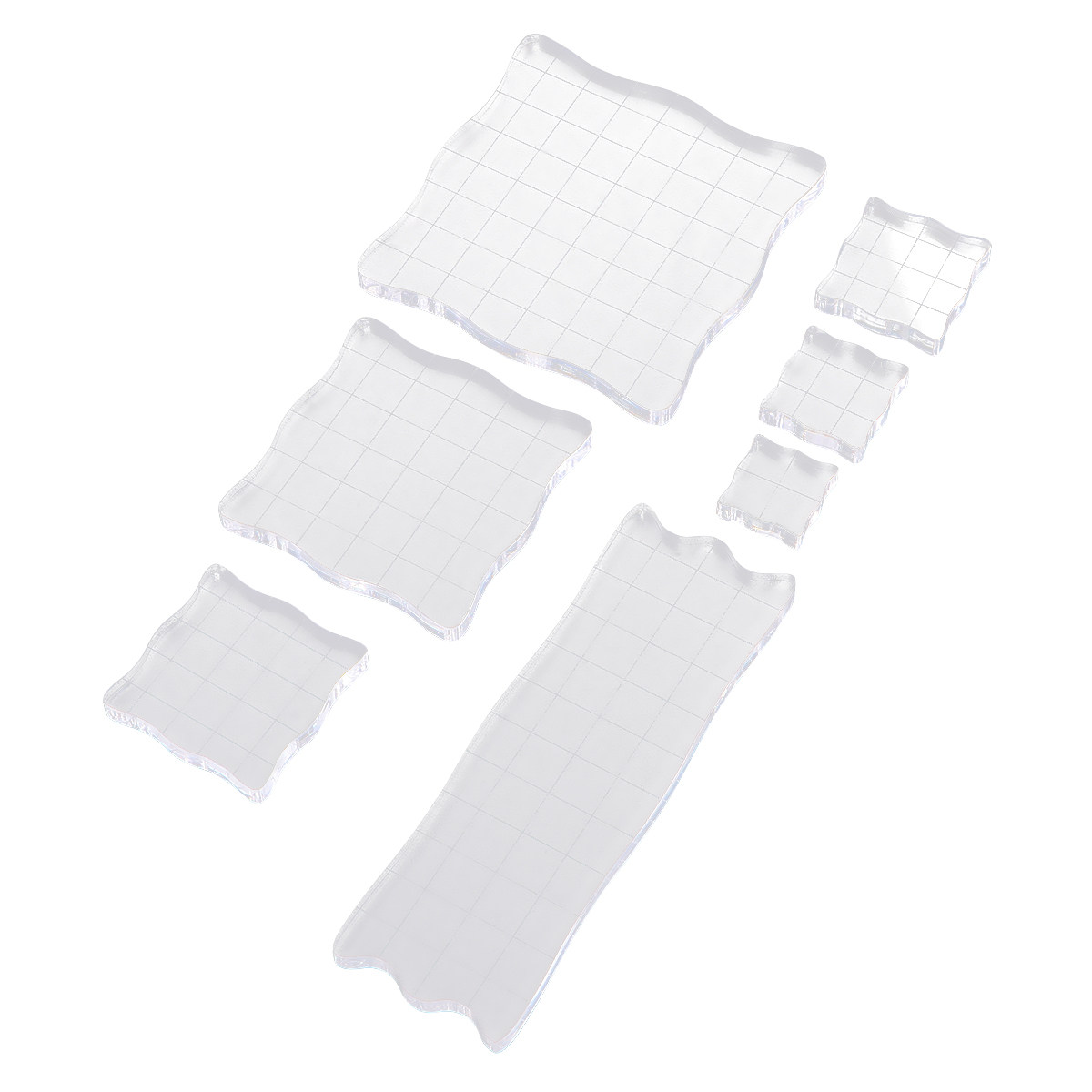 7Pcs Silicone Seal Supplies Ac - Photo Acrylic Block ulasan dan harga